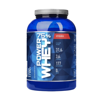 Power Whey 1700 г- клубника