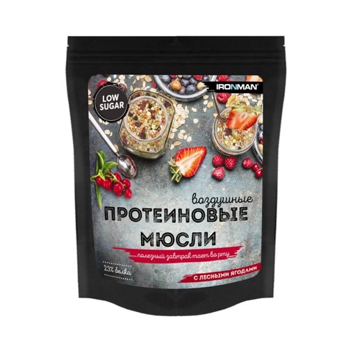 купить протеиновые мюсли ironman 240 г
