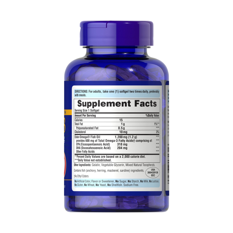 Омега-жиры Puritans Pride Omega 3 Fish Oil 1200 мг 90 мягких капсул купить омега-жиры puritans pride omega 3 fish oil 1200 мг 90 мягких капсул