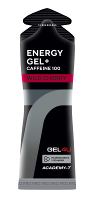 Энергетический гель GEL4U Energy Gel + caffeine 100 60 мл вишня Энергетический гель GEL4U Energy Gel + caffeine 100 60 мл вишня