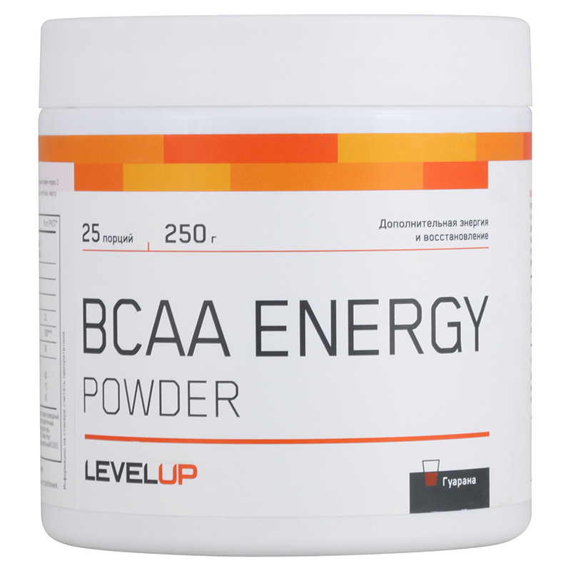 Аминокислоты LevelUp BCAA Energy 250 г купить аминокислоты levelup bcaa energy 250 г