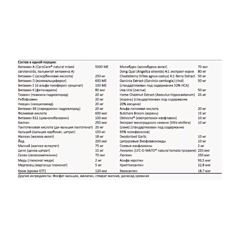 купить мультивитамины для женщин optimum nutrition opti-women 60 капсул