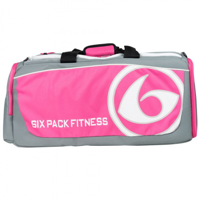 Сумка Pursuit Duffle - серый-розовый-белый Сумка Pursuit Duffle - серый-розовый-белый