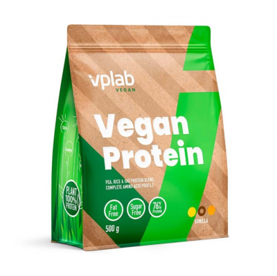 Протеин Vegan Protein VP Lab 500 г ваниль