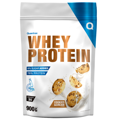 Протеин Quamtrax Nutrition Direct Whey Protein 900 г, вкус: печенье-крем