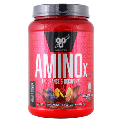Аминокислотный комплекс BSN Amino-X 1015 г, вкус: фруктовый пунш Аминокислотный комплекс BSN Amino-X 1015 г, вкус: фруктовый пунш