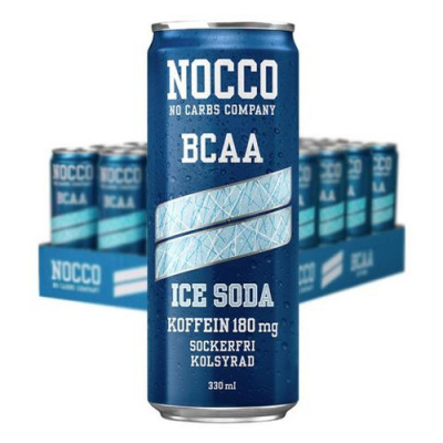 Напиток газированный NOCCO BCAA с кофеином, без сахара 330 мл айс сода
