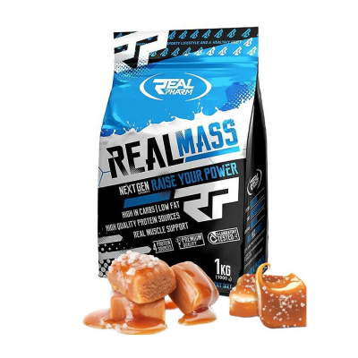 Гейнер Real Pharm Real Mass 1000 г - карамель