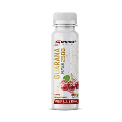 Энергетик Syntime Nutrition Guarana Power 2500 100 мл - вишня Энергетик Syntime Nutrition Guarana Power 2500 100 мл - вишня
