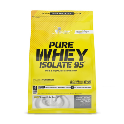 Протеин Pure Whey isolate Olimp 600 г арахисовое масло