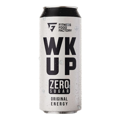 Напиток тонизирующий безалкогольный FITNESS FOOD FACTORY WK UP 500 мл, вкус: оригинальный Напиток тонизирующий безалкогольный FITNESS FOOD FACTORY WK UP 500 мл, вкус: оригинальный