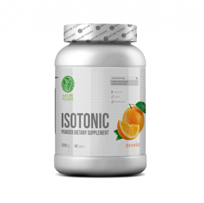 Изотоник Nature Foods ISOtonic 1000 г - апельсин