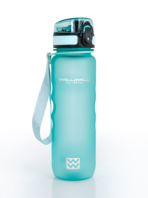 WELL&WELL Sports Bottle W-3044 500 мл - морской голубой WELL&WELL Sports Bottle W-3044 500 мл - морской голубой