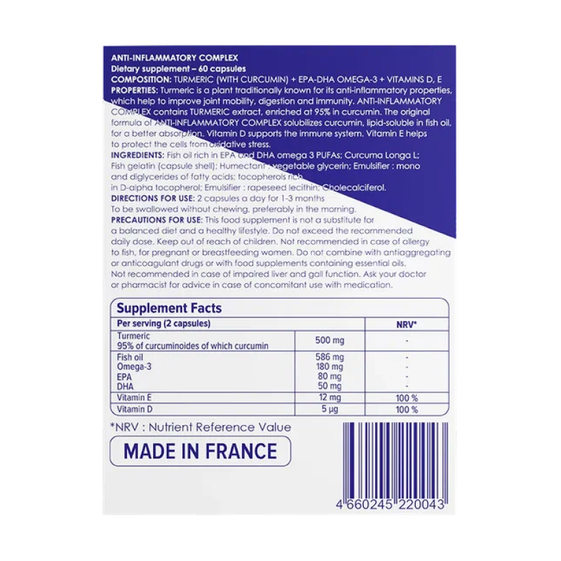 Специальный препарат Apotheka Anti-inflammatory Complex 60 капсул купить специальный препарат apotheka anti-inflammatory complex 60 капсул