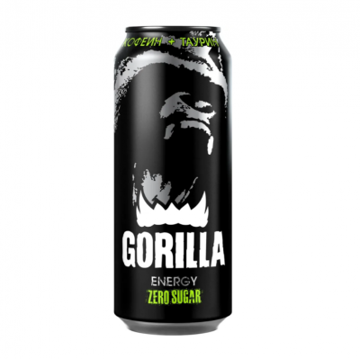 Напиток Gorilla Zero Sugar 450 мл - энерджи