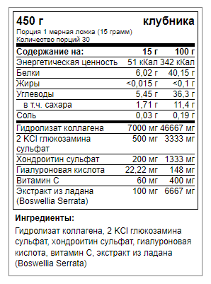 купить препарат для связок и суставов formotiva pharma nutrition joint care 450 г