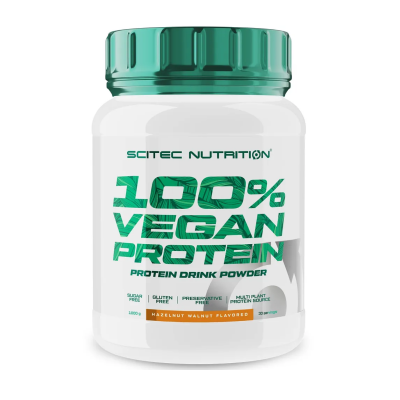 Протеин 100% Vegan Protein Scitec 1000 г фундук-грецкий орех