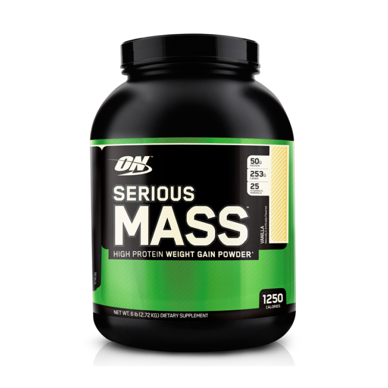 Гейнер Optimum Nutrition Serious Mass 2727 г, вкус: ваниль  Гейнер Optimum Nutrition Serious Mass 2727 г, вкус: ваниль