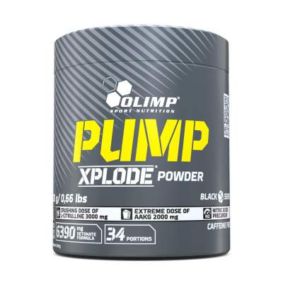 Предтренировочный комплекс Pump Xplode Powder Olimp 300 г фруктовый пунш