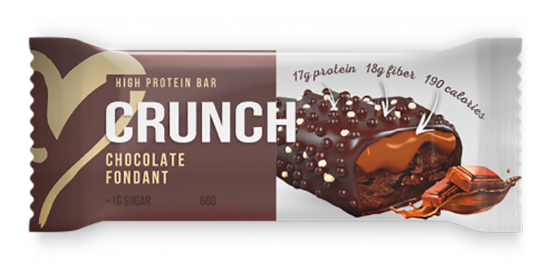 BotyBar Crunch 1*60 г - шоколадный фондан