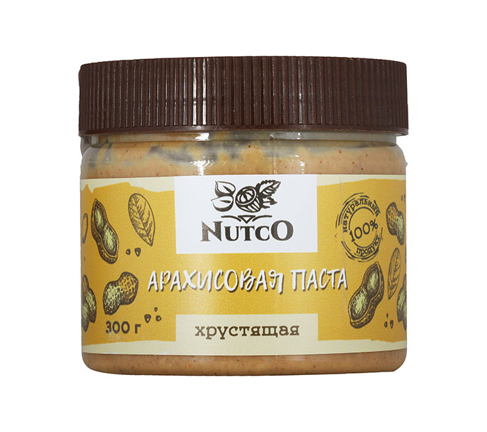 купить арахисовая паста классическая nutco 300 г