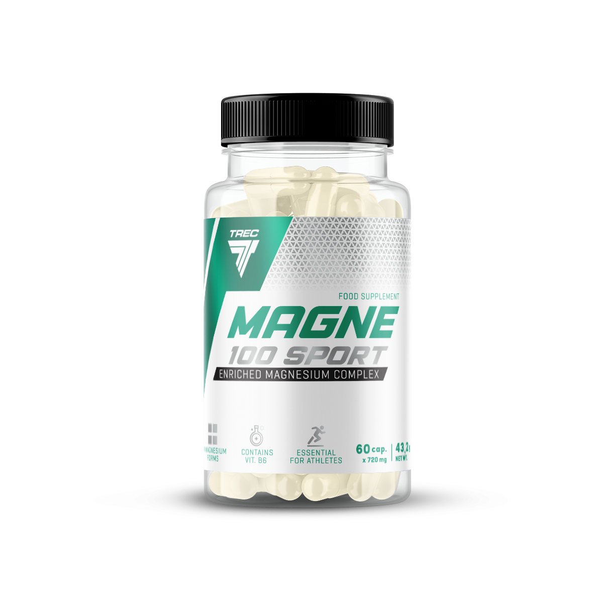 Минералы Trec Nutrition Magne 100 Sport 60 капсул купить минералы trec nutrition magne 100 sport 60 капсул