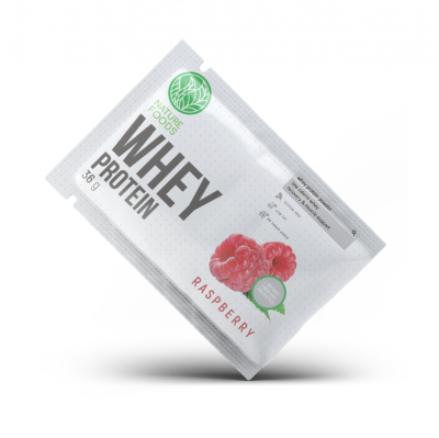 Протеин Nature Foods Whey Protein 36 г - малина