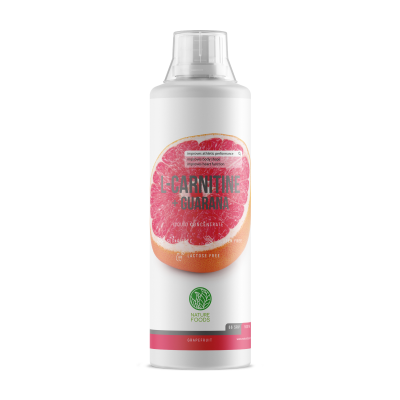 Карнитин Nature Foods L-Carnitine+Guarana Concentrate 1000 мл грейпфрут Карнитин Nature Foods L-Carnitine+Guarana Concentrate 1000 мл грейпфрут