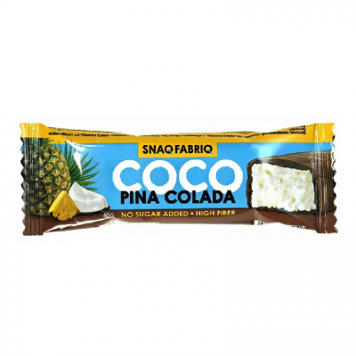 Батончик Bombbar Snaq Fabriq 40 г х 1 штука, вкус: ананас