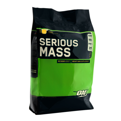 Гейнер Optimum Nutrition Serious Mass 5455 г, вкус: банан  Гейнер Optimum Nutrition Serious Mass 5455 г, вкус: банан
