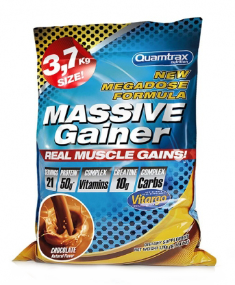 купить гейнер quamtrax nutrition massive gainer 3700 г