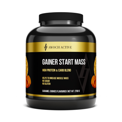 Гейнер Awochactive Gainer Start Mass 2700 г печенье-карамель