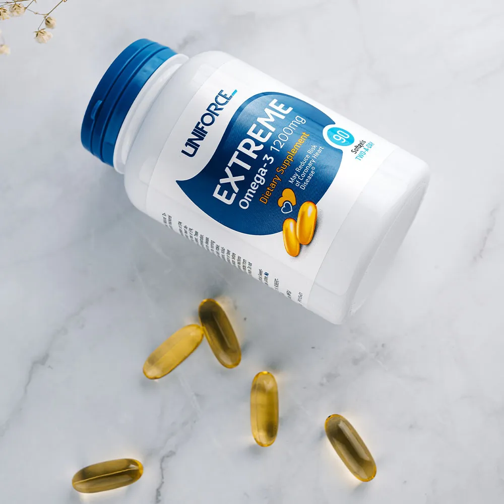 Омега жиры Uniforce Extreme Omega-3 1200 мг 120 капсул купить омега жиры uniforce extreme omega-3 1200 мг 120 капсул