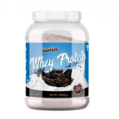 Протеин Booster Whey Protein 2000 г - тройной шоколад