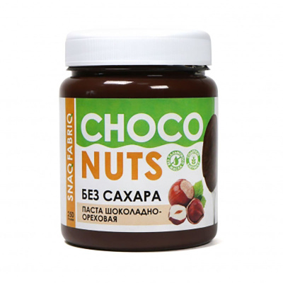 Паста шоколадно-ореховая Bombbar Snaq Fabriq Choco Nuts 250 г
