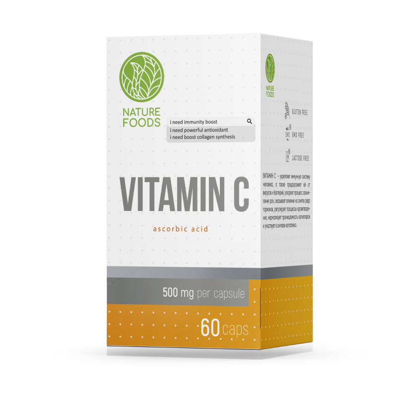 Витамины Nature Foods Vitamin C 60 капсул купить витамины nature foods vitamin c 60 капсул