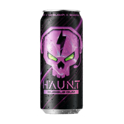 Напиток тонизирующий Fitness Food Factory HAUNT 500 мл баблгам Напиток тонизирующий Fitness Food Factory HAUNT 500 мл баблгам