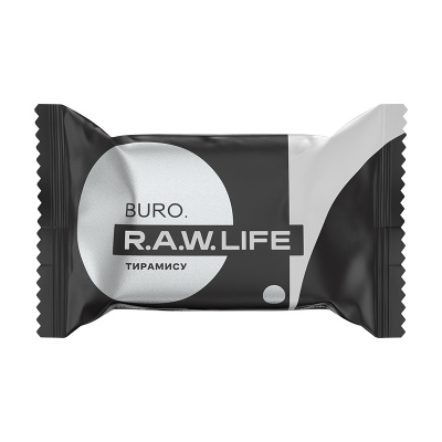 Конфеты BURO & R.A.W.Life 20*18 г - тирамису