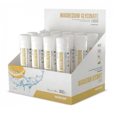 Витамины и минералы Maxler Magnesium Glycinate Liquid 14 шт 25 мл