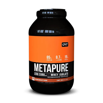 Изолят протеина QNT Metapure Zero Carb 2000 г, вкус: шоколад