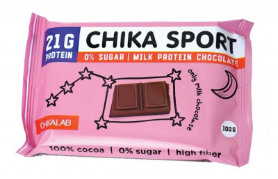 Шоколад Chika Sport 12*100 г - молочный