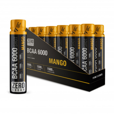 Аминокислоты Fitness Food Factory BCAA 6000 Shot 110 мл 12 шт манго Аминокислоты Fitness Food Factory BCAA 6000 Shot 110 мл 12 шт манго