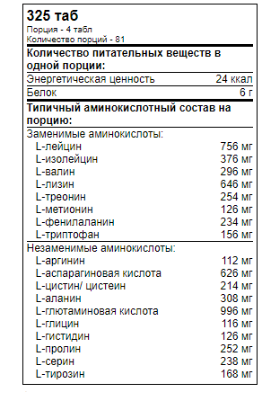 купить аминокислотный комплекс ultimate nutrition amino gold 325 таблеток