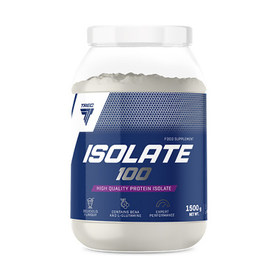 Протеин Trec Nutrition Isolate 100 1500 г, вкус: крем-ваниль