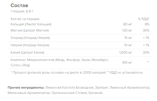 купить комплекс электролитов electrolyte powder maxler 15 шт по 6,8 г