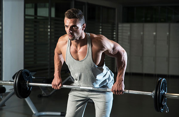 Bent-over-barbell-row Тяга штанги в наклоне