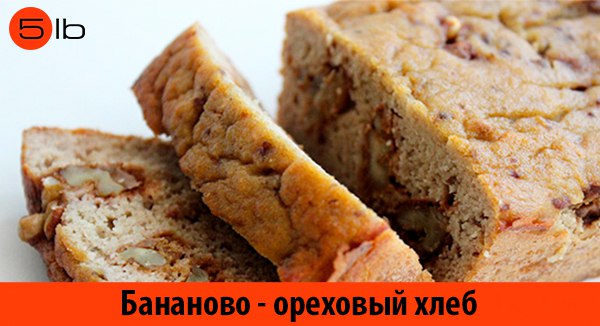 banana-nut-bread Рецепт бананово-орехового хлеба