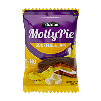 Печенье ё|Батон Molly Pie Souffle and Jam 50 г - банановый пудинг