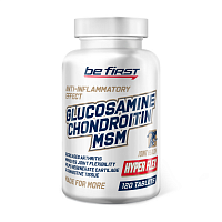 Комплекс для связок и суставов Be First Glucosamine MSM 60 таблеток Комплекс для связок и суставов Be First Glucosamine MSM 60 таблеток