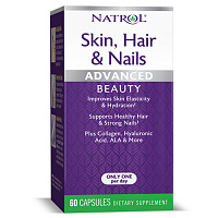 Витаминно-минеральный комплекс Natrol Skin Hair Nails 60 капсул